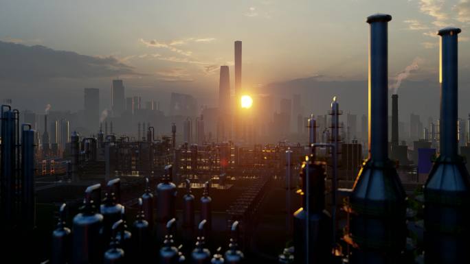 中国城市雾霾环保工业污染合集