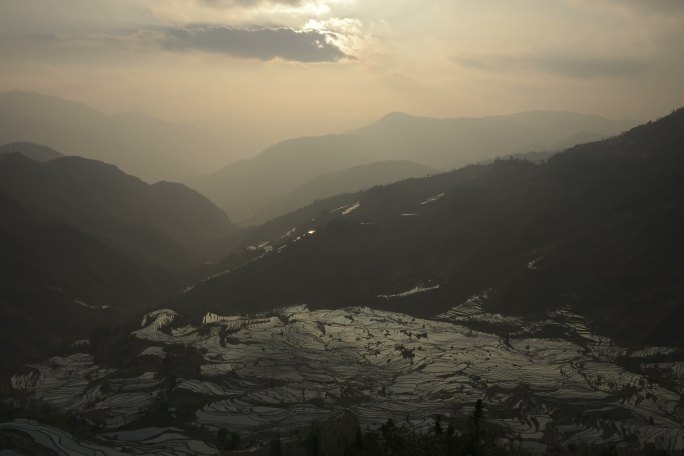 云南省元阳县田园风光