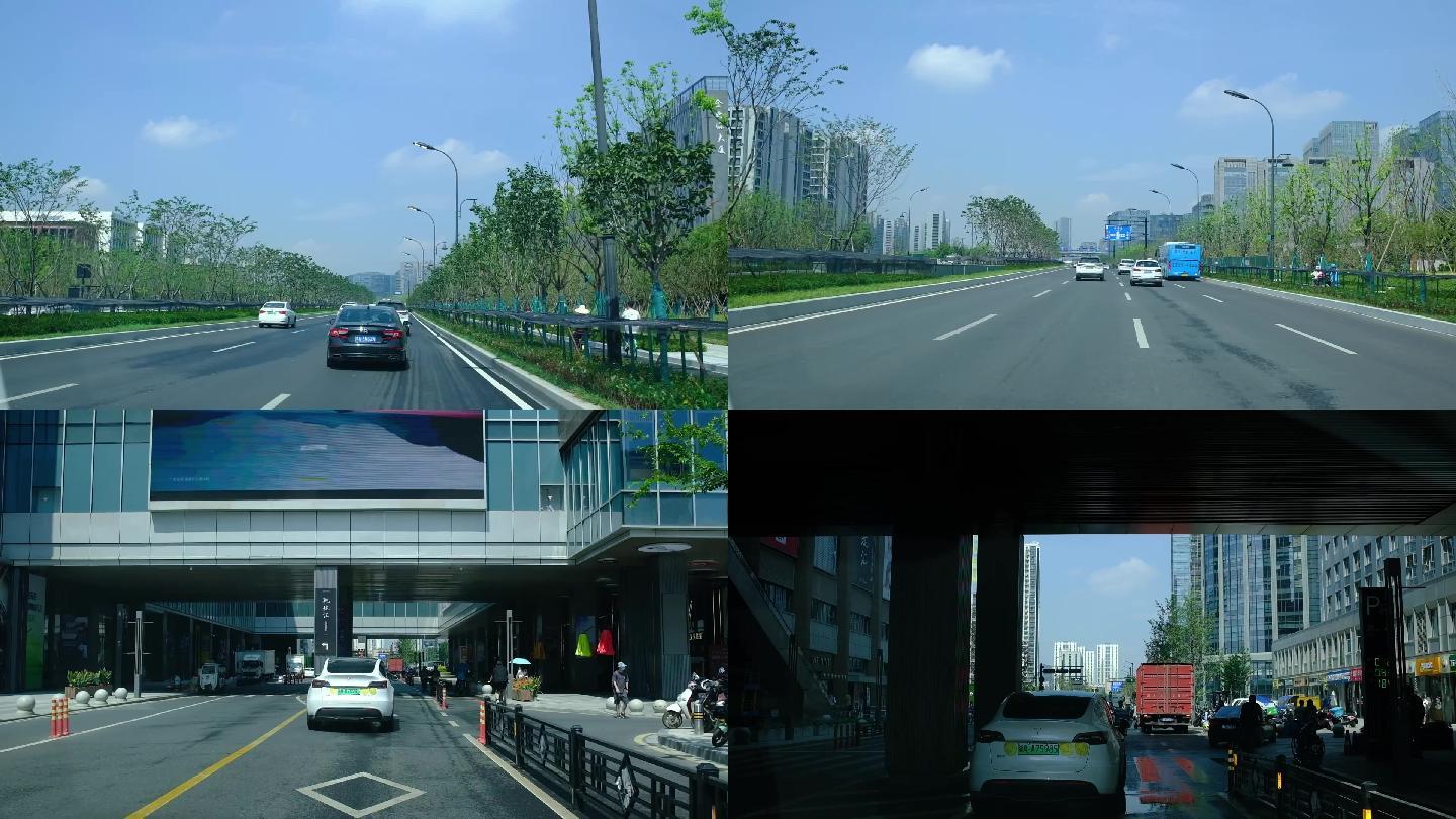 杭州efc城市道路开车实拍