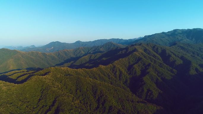 秦岭 山 大自然  生态 航拍