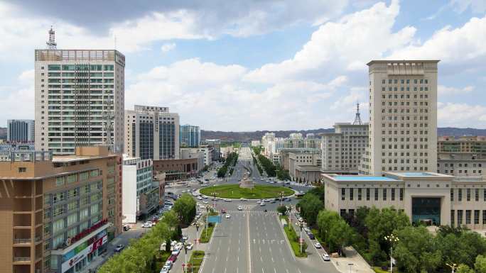 白银市 全景 空景 航拍
