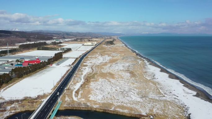 原创 日本北海道海滨公路自然风光航拍