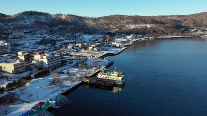 原创 日本北海道洞爷湖自然风光航拍