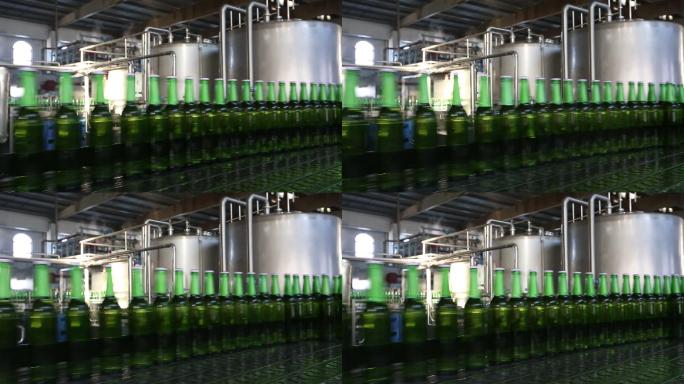 啤酒生产线流水线车间厂房企业加工制造生产