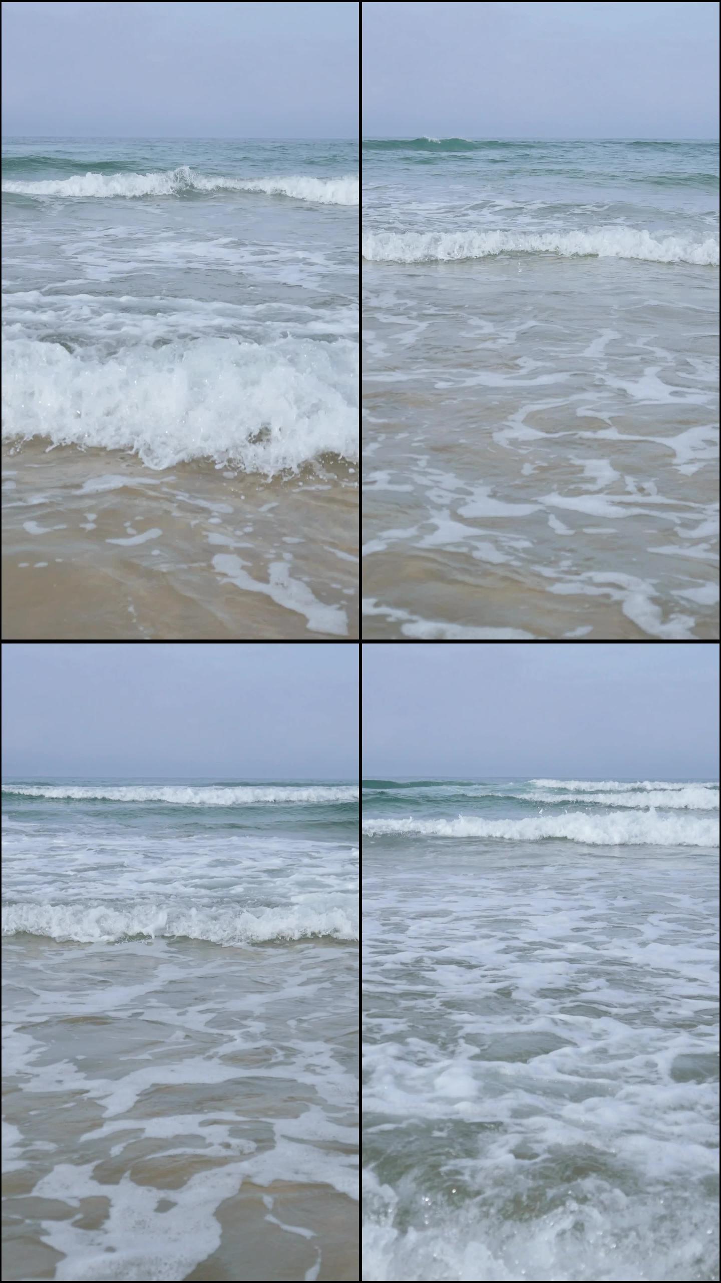 竖屏沙滩海浪