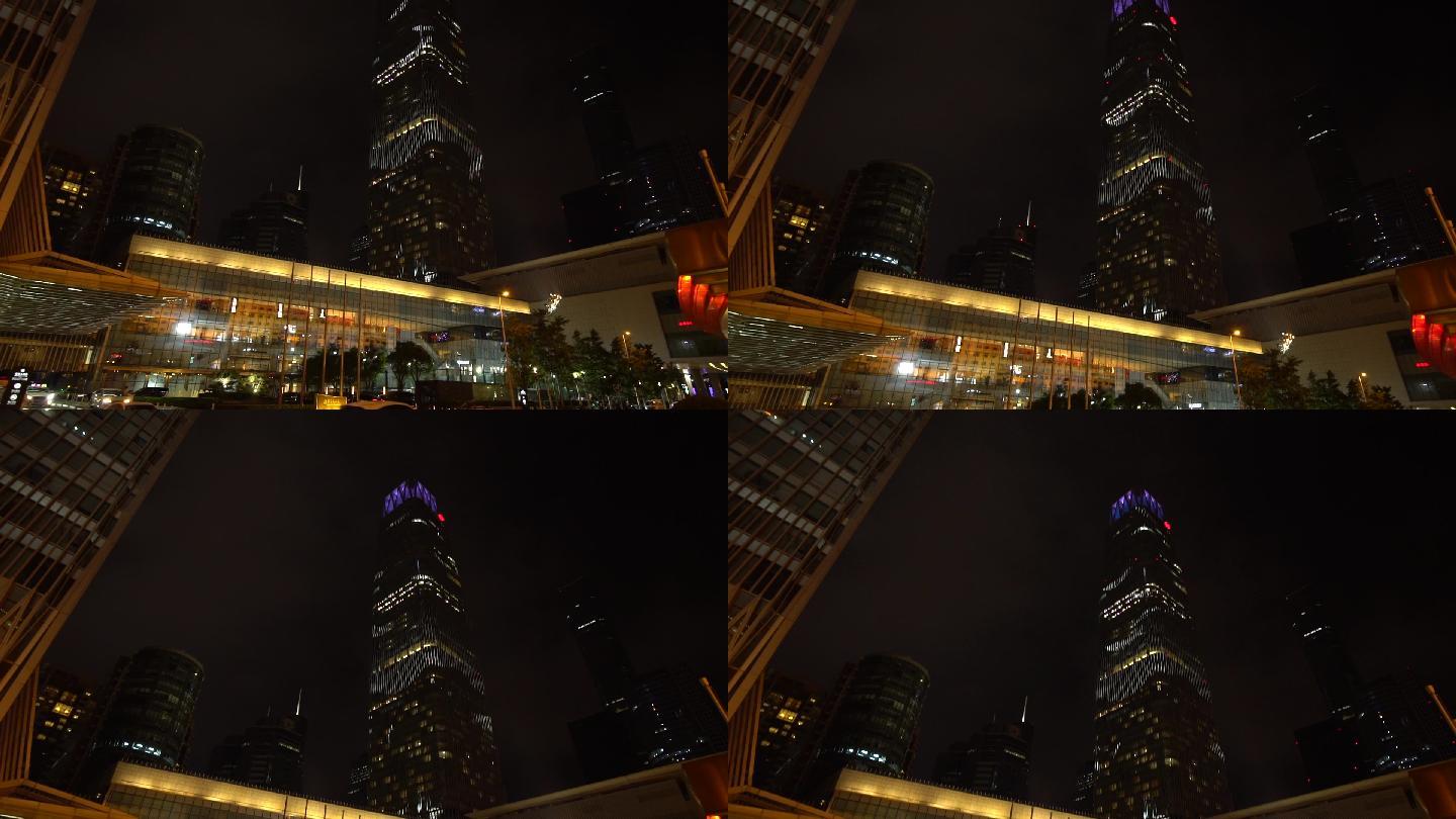 北京 国贸 夜景 建筑 拍摄