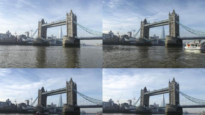 泰晤士河上的风光宣传片