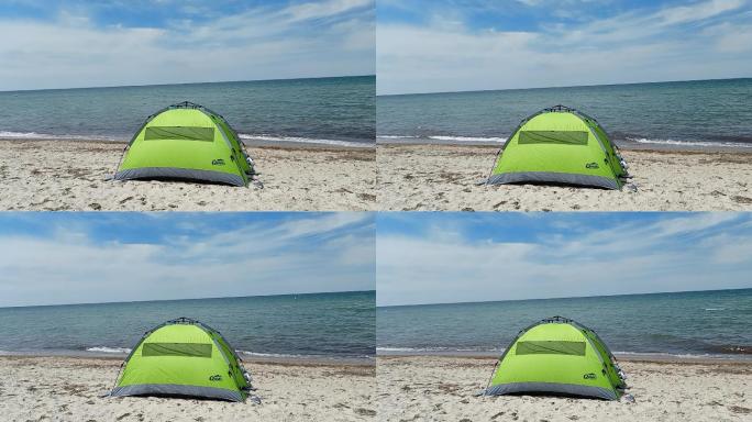 海边露营
