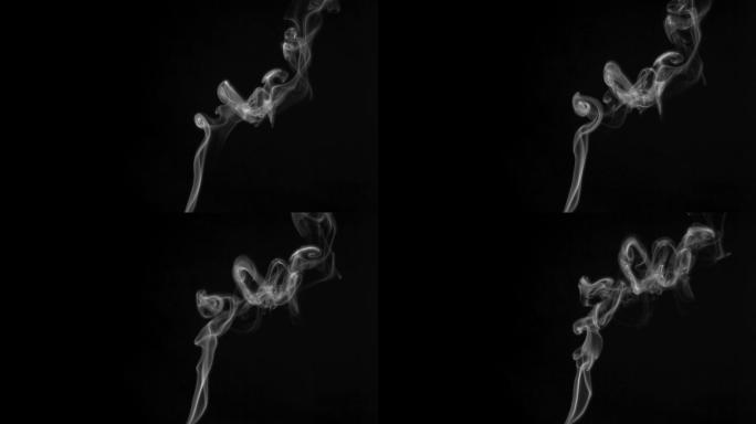 烟雾流动动画特效袅袅炊烟细烟烟丝