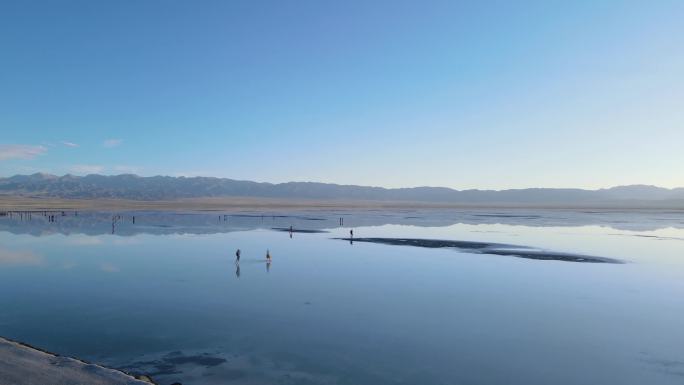 青海茶卡盐湖