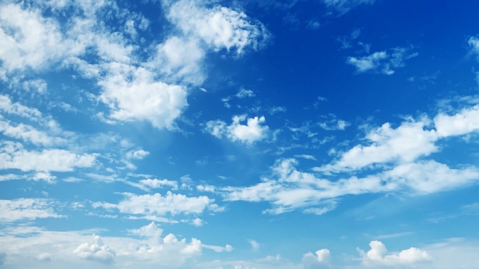 【HD天空】梦幻蓝天白云治愈超缓薄云唯美