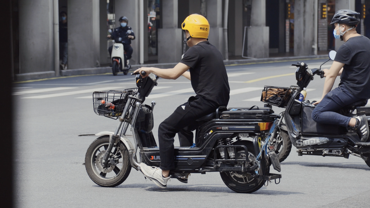 城市电动车 实拍