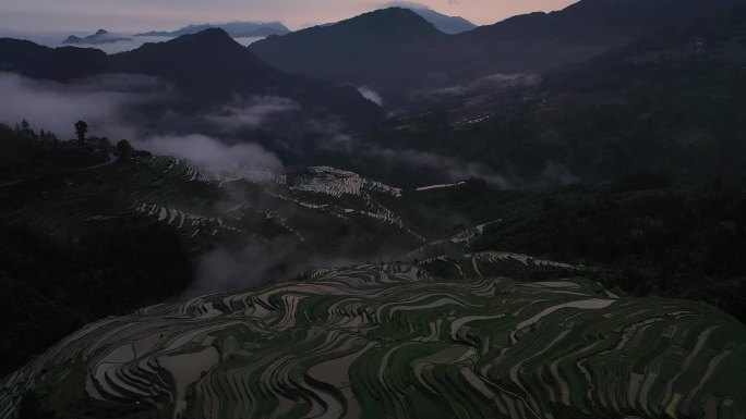 贵州省丹寨县高要梯田