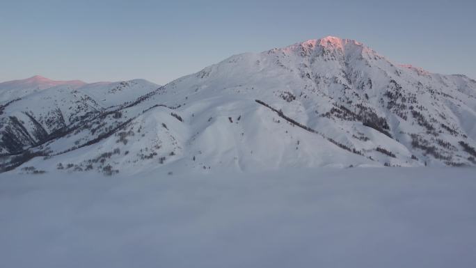 4K新疆喀纳斯禾木雪景合集