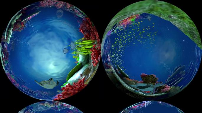 深海海底 球幕VR
