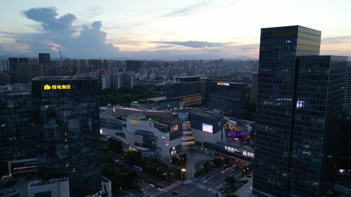 杭州绿地中央广场及京杭大运河