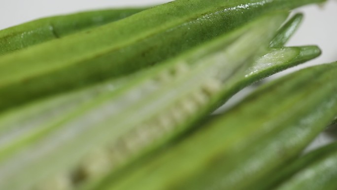 黄秋葵 秋葵 洋茄  秋葵特写  特写