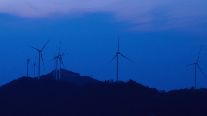 马金岭风电场项目绿色能源清洁能源低碳电力