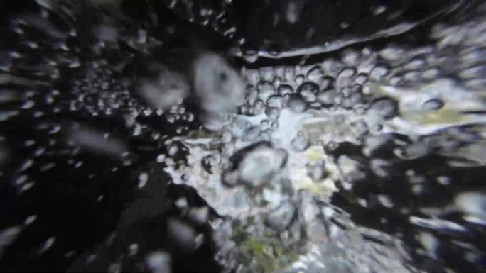 水景气泡光影4k