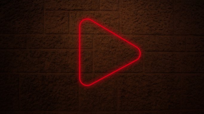 砖墙上的箭头氖灯砖墙上的箭头氖灯