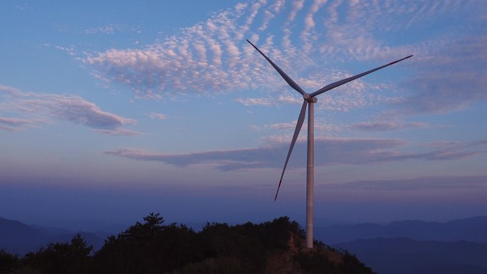 马金岭风电场项目绿色能源清洁能源低碳电力