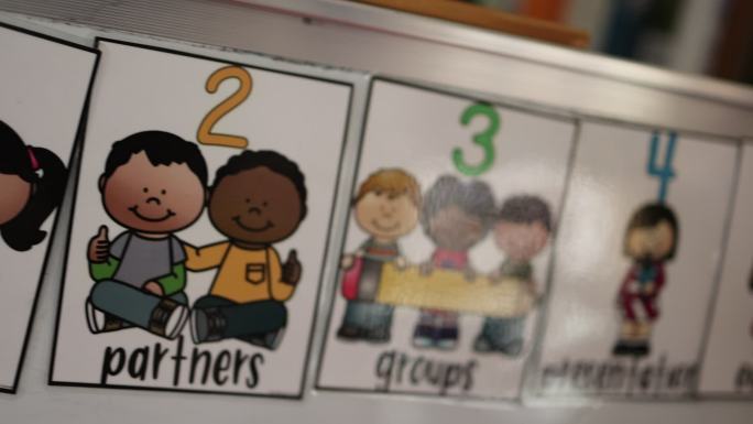 幼儿园儿童卡片英语活动教学卡高清50帧