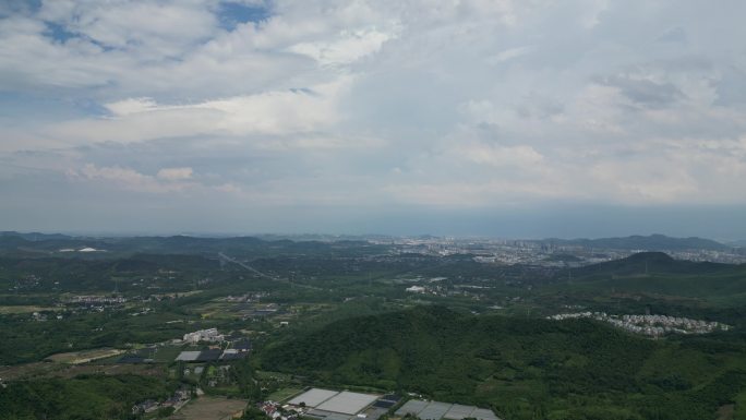 4K高清湖州莫干山风光航拍