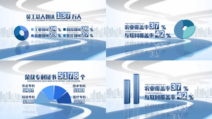 企业数据图表展示