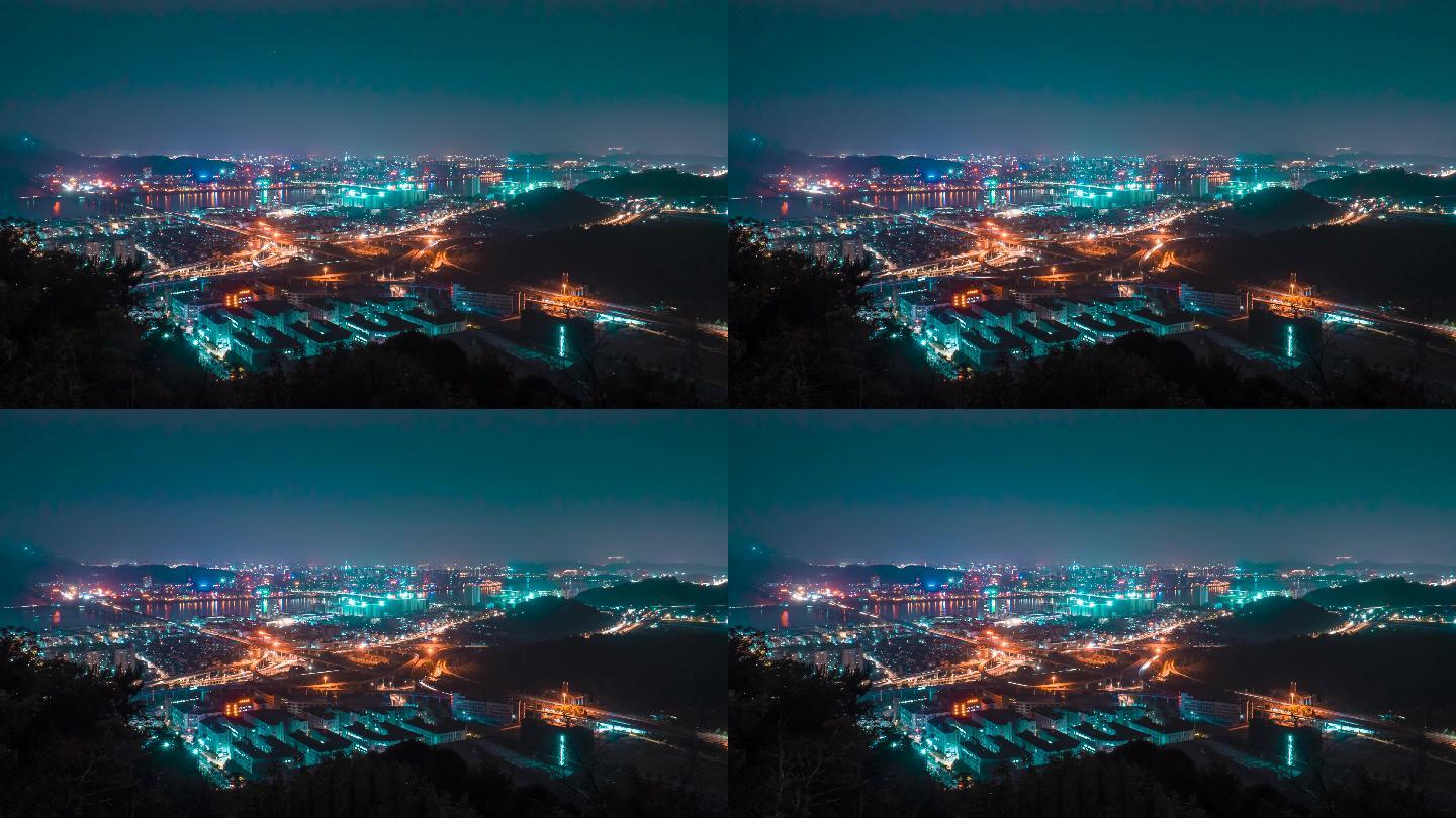 4K延时温州城市夜景