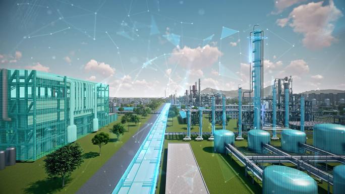 科技三维石油工厂