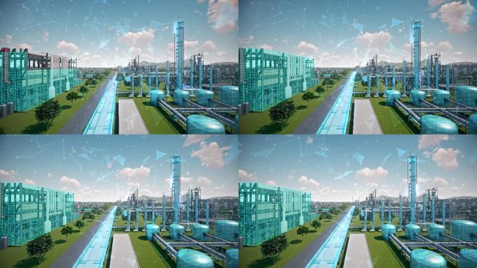 科技三维石油工厂