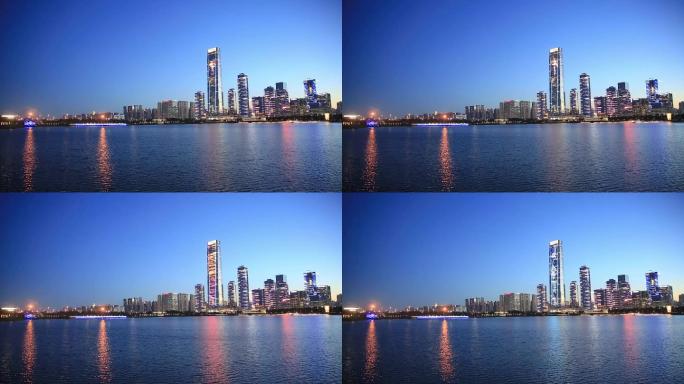广东省深圳市后海片区夜景