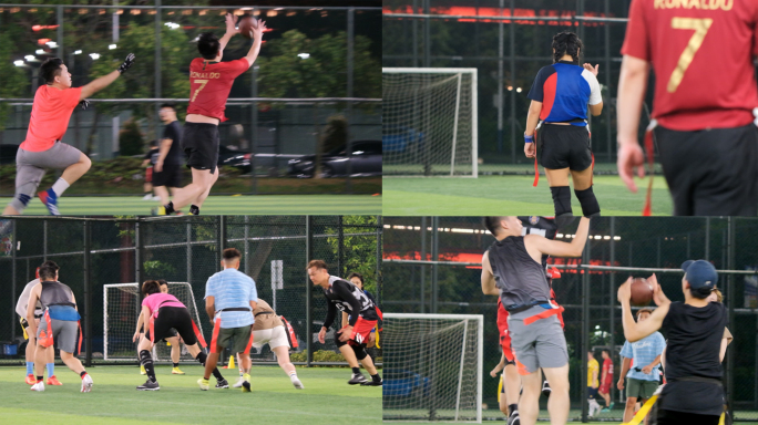 腰旗橄榄球 全民运动 运动 健身 新社交