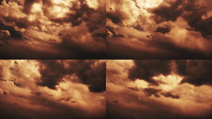 【HD天空】天光云影云层迷雾战火硝烟灾难