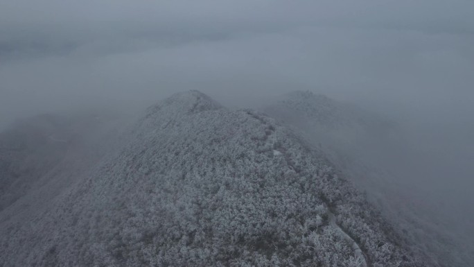 贵州省丹寨县苗寨雪景