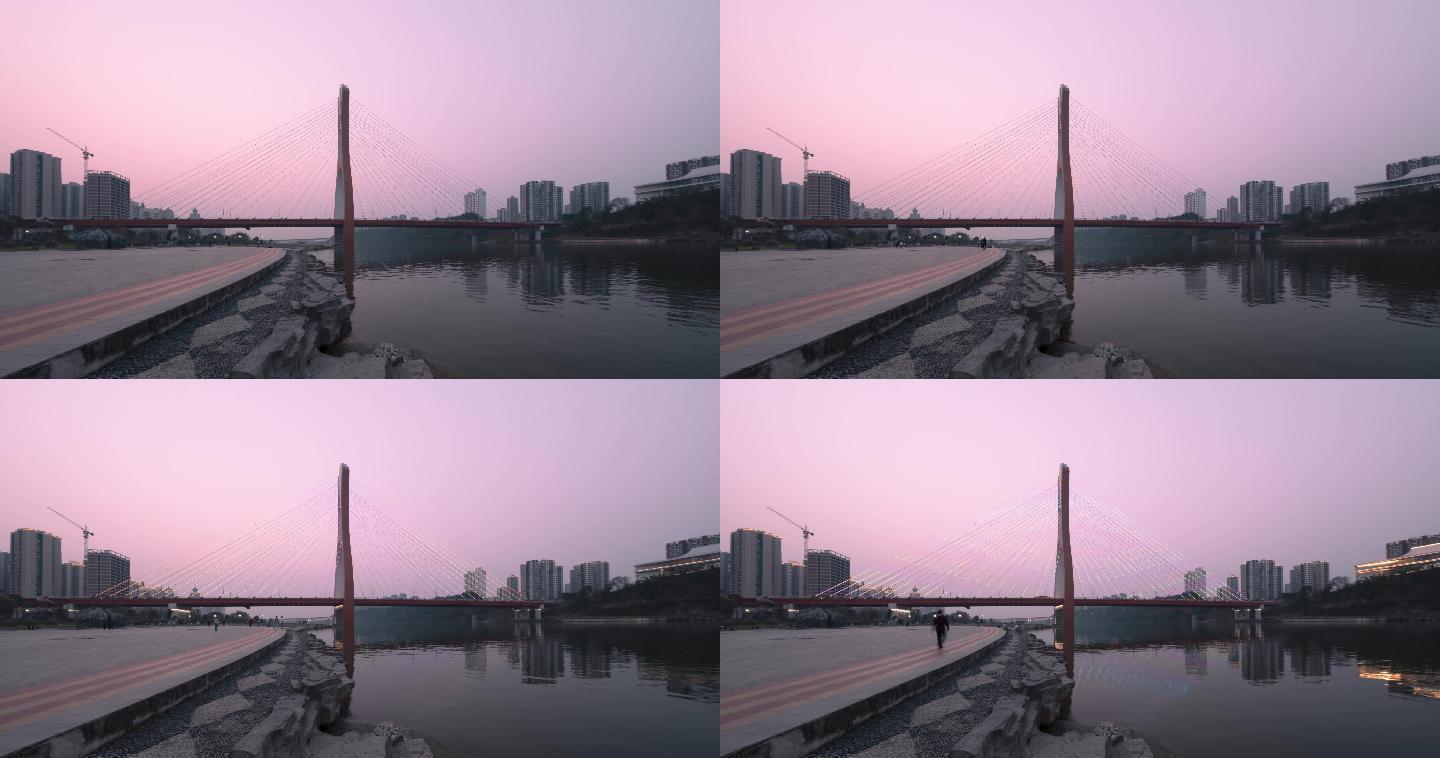 重庆城市建筑-潼南涪江大桥