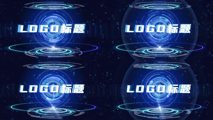 科技标题logo大气定版