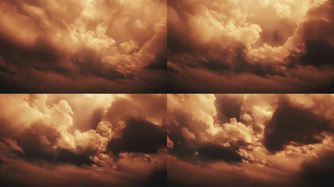 【HD天空】云层迷雾天光云影战火硝烟灾难