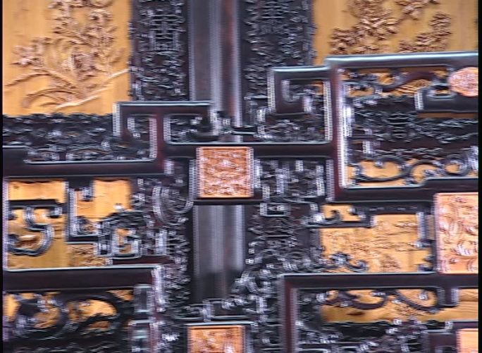 中式家具展示红木家具酸枝花纹