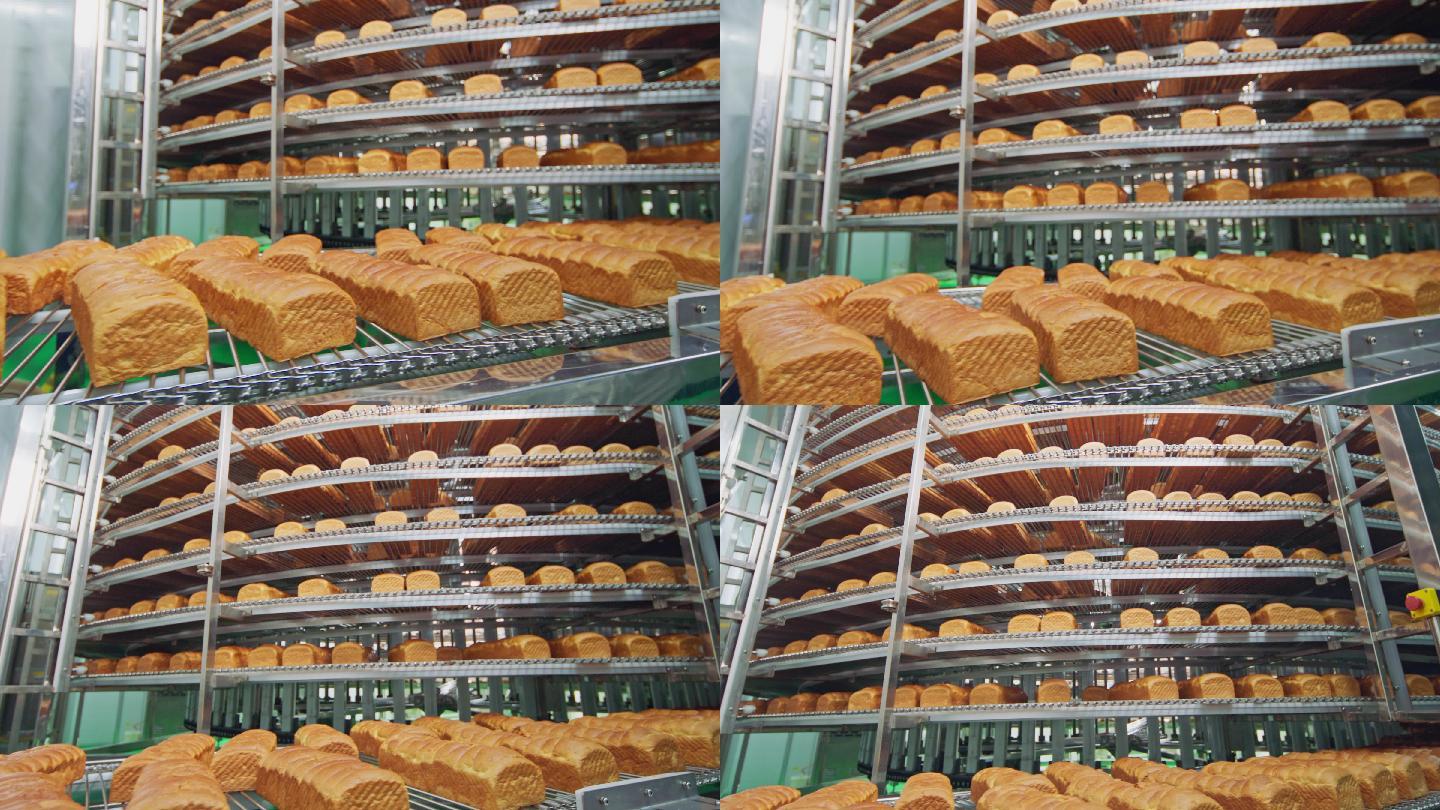 【4K】面包生产车间
