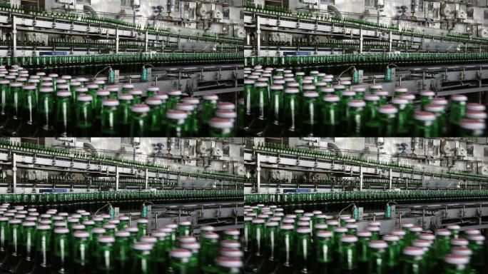 啤酒生产线流水线批量生产
