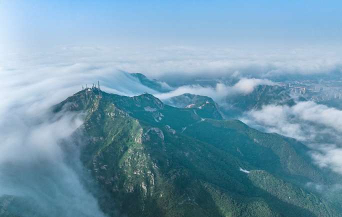 5K大连大黑山云海航拍延时