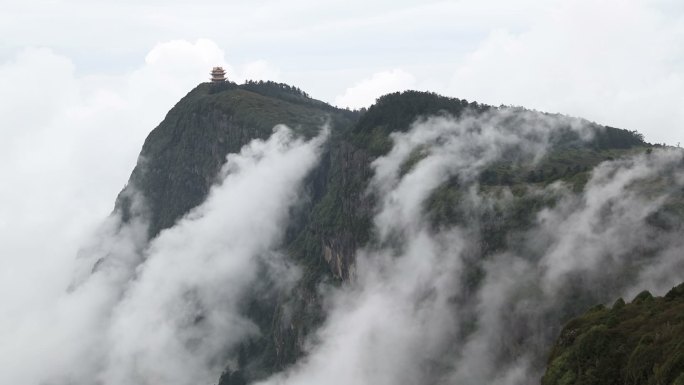 中国峨眉山云海中国峨眉山云海