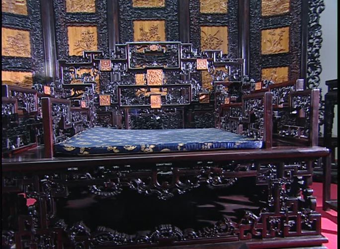 中式家具展示花梨木椅子历史椅子
