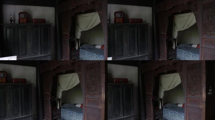 室内 木床 木柜