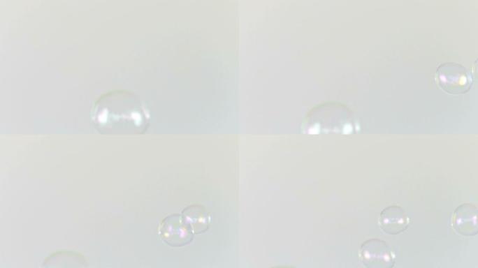 泡泡飞起来特效五彩气泡
