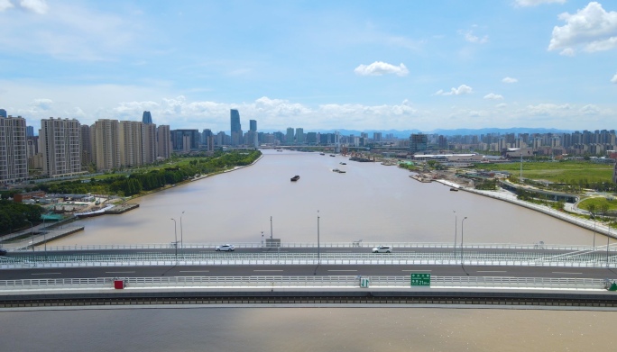 宁波中兴大桥甬江4K航拍