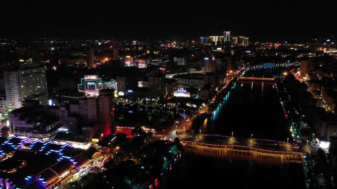 永康五金城 夜景航拍