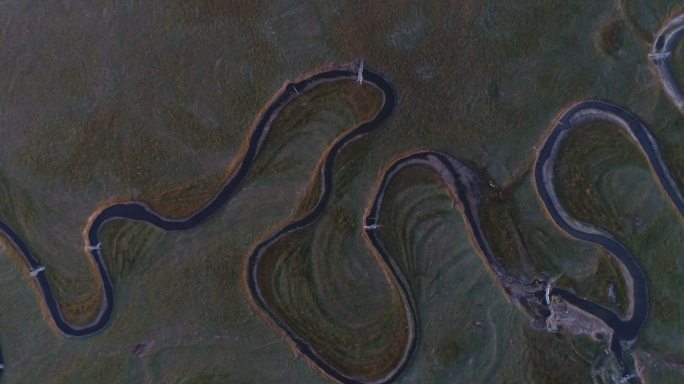 延时视频-草原航拍