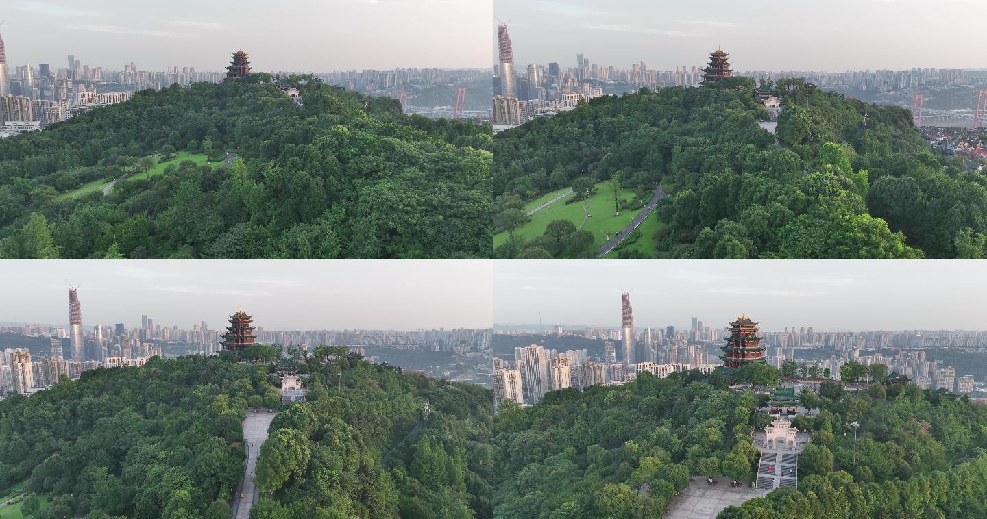 航拍重庆鸿恩寺